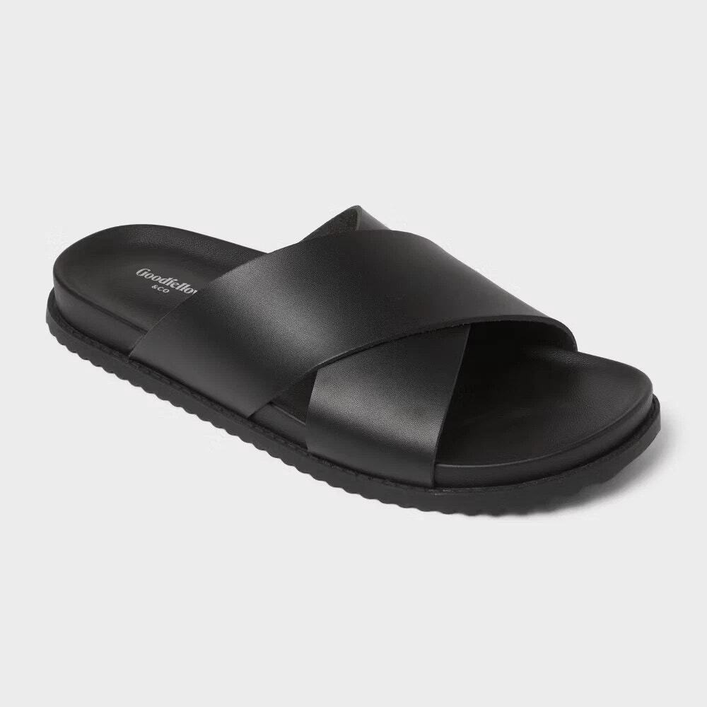 Men's Thomas X-Band Sandals - Goodfellow & Co - Black